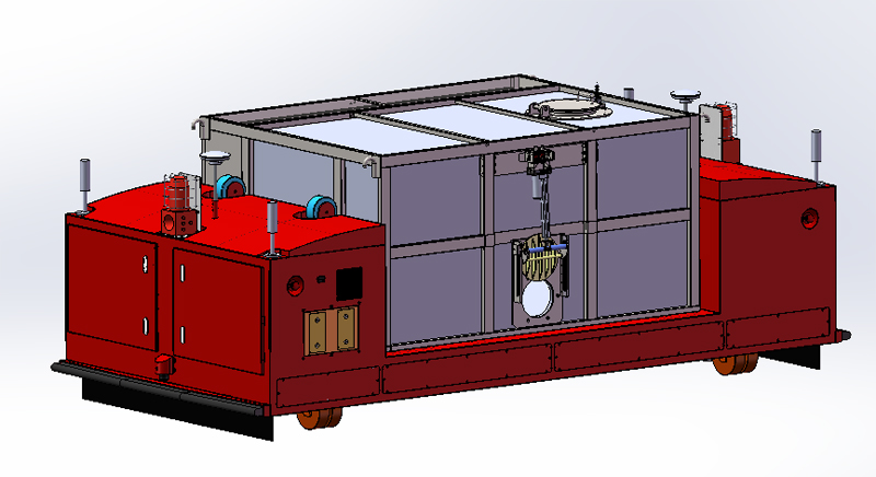 Outdoor steering AGV