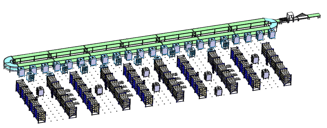 AGV+電(diàn)子标簽自動揀貨系統.png