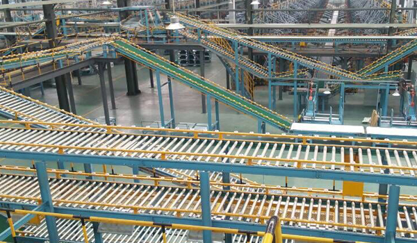 All steel inspection line