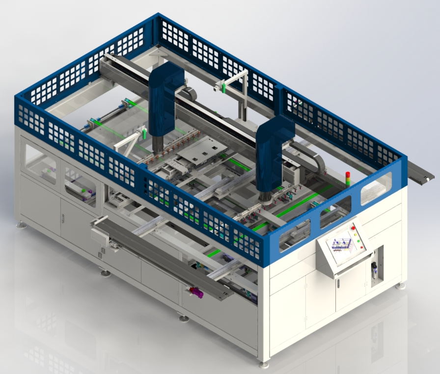 Battery string automatic typesetting machine